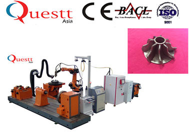 IPG/Laserline high speed laser hardening and cladding equipment for shaft/blade