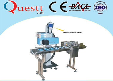 Smart Laser Marking Machine 30W CO2 Laser Coding Machine For Beverage Production Line And Package Line Printing Date