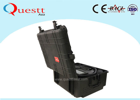 Baggage Case 100 Watt Laser Rust Removal Machine With Handheld Laser Gun