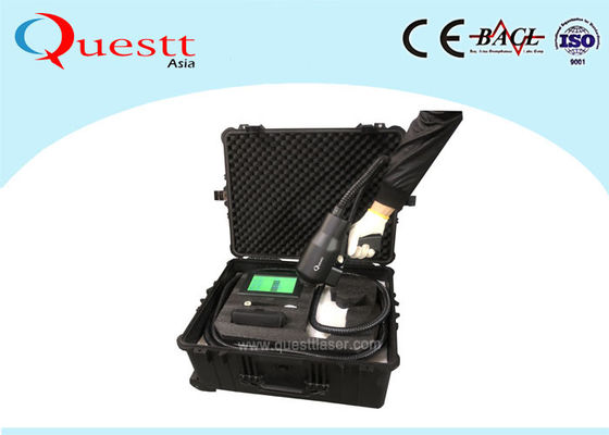 Mobile Case Laser Rust Removal Machine For Outdoor Cleaning Job