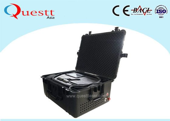 AC220V 100W Fiber Laser Rust Removal Machine With 2D Scanner Head