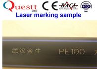 Easy Moving Laser Wire Marking Machine , 3W White Plastic Engraving Machine