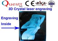 Personalized 3D Photo Crystal Laser Engraving Machine Benchtop Type Oversea Services