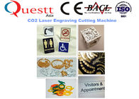 Wood CO2 Laser Engraving And Cutting Machine For MDF PVC Bamboo Rubber 150W