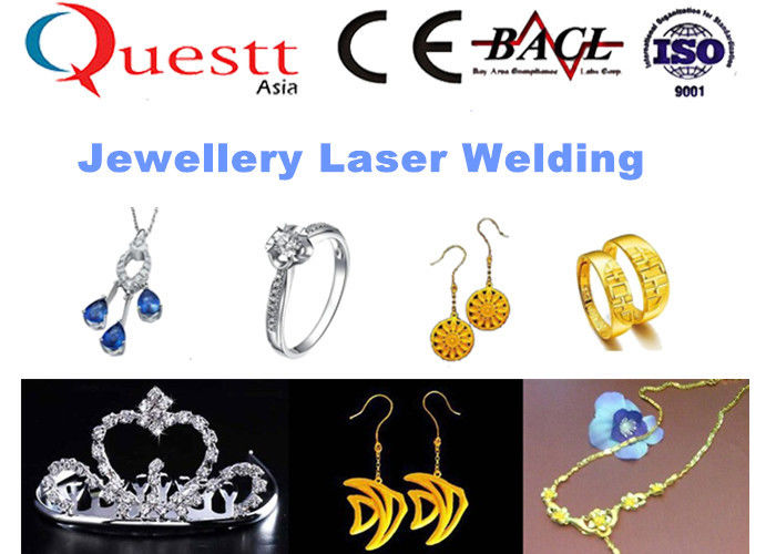 Durable Jewelry Laser Welding Machine 1.064um 300W With Free Water Chiller