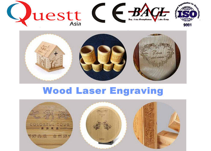 Easy Operate Laser Wood Carving Machine 15W Ultraviolet Laser Source Air Cooling
