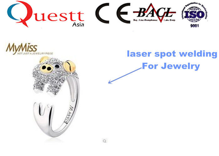 Easy Operation Portable Laser Welding Machine , 60 Watt Desktop Laser Welder For Jewelry