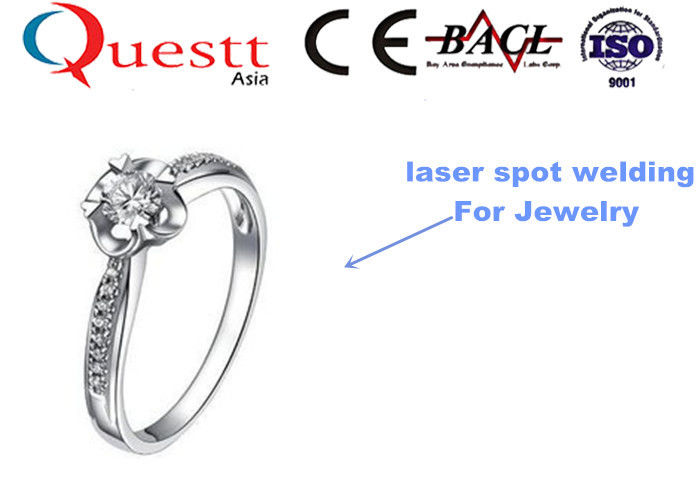 Mini Laser Welding Machine For Jewelry , 120W Customized Silver Soldering Equipment