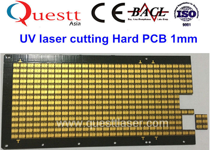 15W CNC Precision UV  Laser Cutting Engraving Machine For PCB Glass