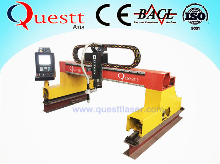 Germany / Taiwan Gantry Metal Laser Cutting Machine , CNC Plasma Cutting Machine