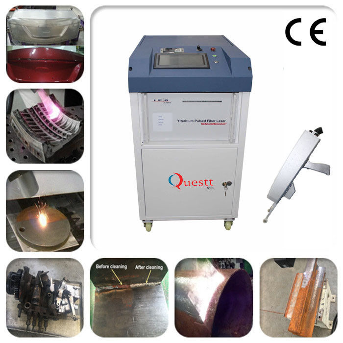 High Power Laser Cleaning Machine 1000 Watt Laser Rust Removal For Metal