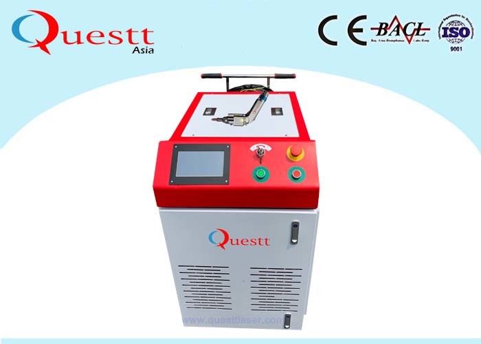 Hand Held Fiber Laser Welding Machine For Metal Cabinet Fast Soldering With Strong Power