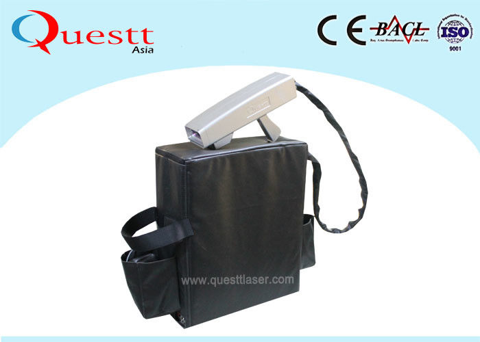Backpack Laser Rust Removal For Cleaning Wall Graffiti / Bridge / Roof