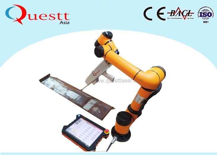 6 Axis Robot 200W Automation Fiber Laser Cleaning Machine For Rust Removal