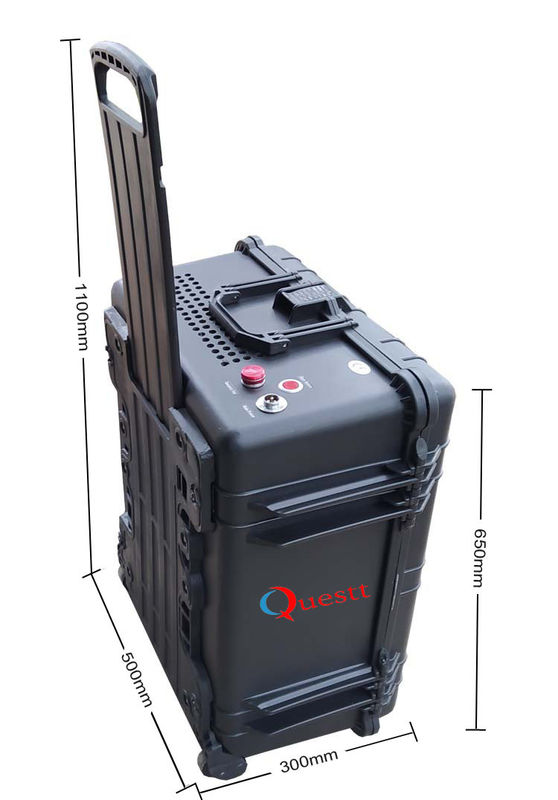 Suitcase Type 100 Watt Raycus Laser Rust Removal Machine