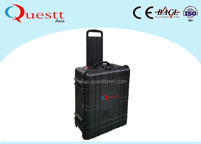 Mini 50W 100W Suitcase Laser Rust Removal Equipment For Historical Sculpture
