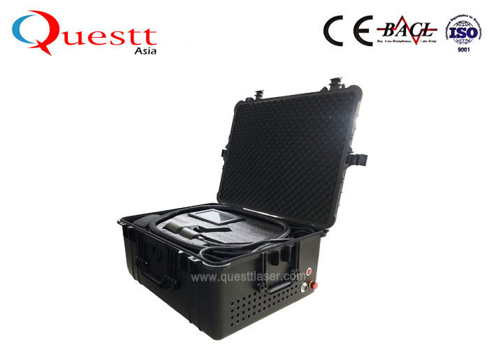 APP Bluetooth Control Luggage Fiber Laser Cleaning Machine For Paint Removal