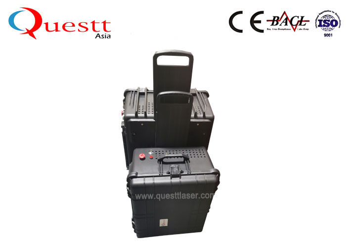 Dual Axis Suitcase Mobile Rust Removal Machine 30w 50w 100w 200w