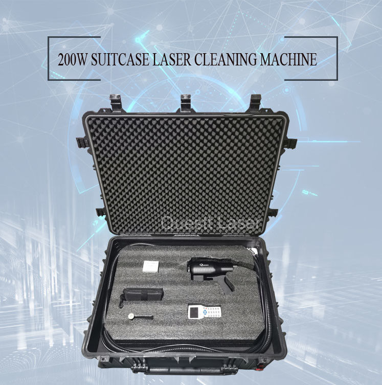Contactless Suitcase Type Metal Laser Cleaner For Rust Removal