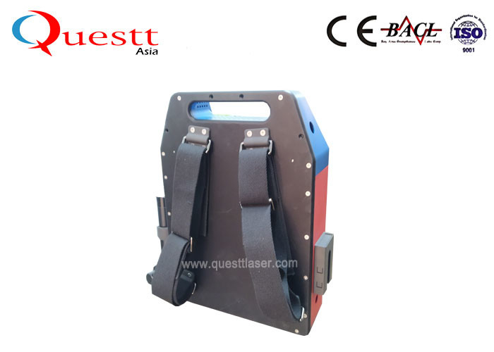 100W Backpack Laser Rust Removal Equipment For Outside Cleaning