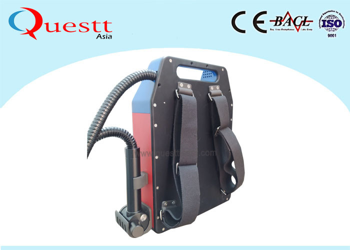 iPhone Android APP Control by Bluetooth Backpack Laser Cleaning Machine 50W