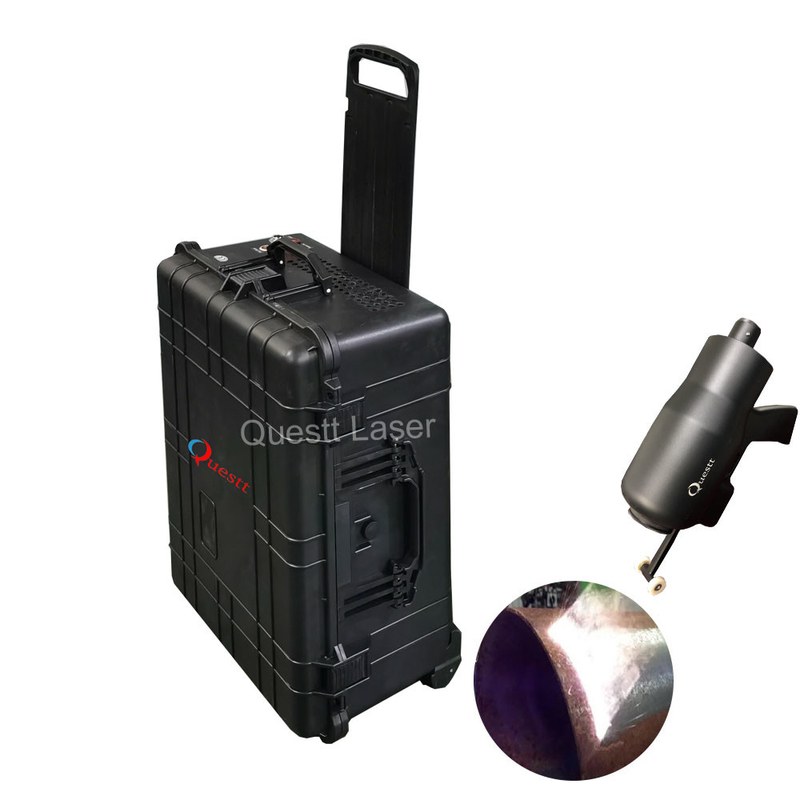 Laser Cleaning Machine for Automotive Chassis Engine Car Paint Metal Rust Removal