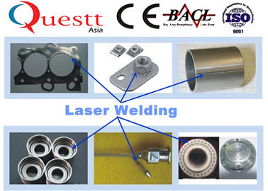 Optical Fiber Laser Welding Machine 0.1 - 2mm Pulse Width For Titanium Brass Soldering