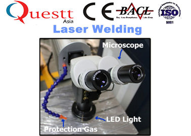 YAG Rotate Motorized Axis Welding Laser Machine Jewelry Mould Microscope 600W