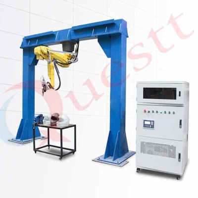 Automation Fiber Laser Cutting Machine For Helmet 2KW 3KW Robot 3D Laser Cutter