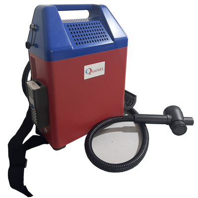 50W Backpack Fiber Laser Cleaning Machine For Cleaning Wall Graffiti / Bridge / Roof