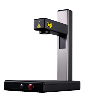 EM-Smart Foldable 20W Fiber Laser Marking Machine For Stainless Steel Metal
