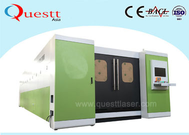 380V 10KW Metal Laser Cutting Machine With Sealed Working Table