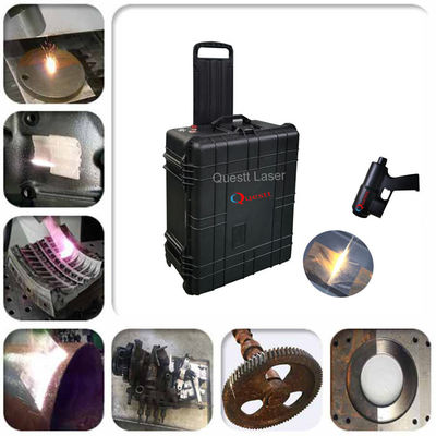 Mini Suitcase Laser Rust Remover Machine For Historical Sculpture