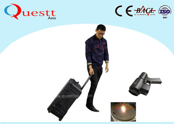 Portable Clean Laser Equipment Suitcase 100W Fiber Laser Rust Removal Machine