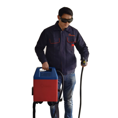 20W 50W Backpack Laser Cleaning Machine For Paint Removal