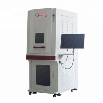 3w 5w 10w Uv Button Laser Marking Machine For Plastic And Glasses