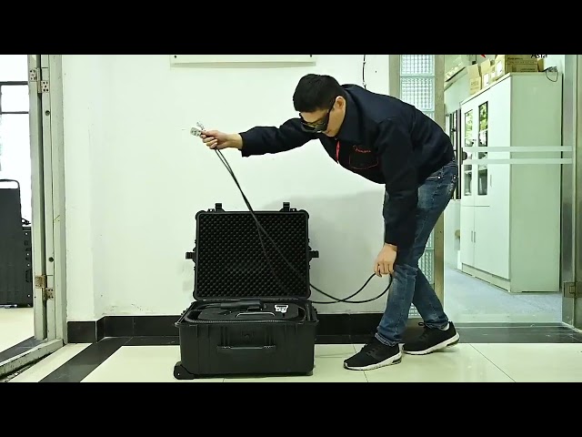 Suitcase laser cleaner