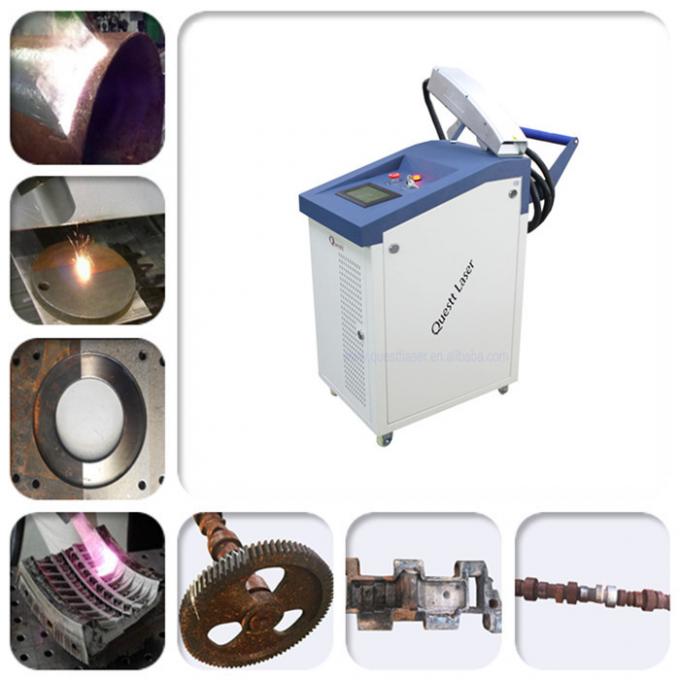 50W 500W Laser Metal Cleaning Machine , Laser Surface Cleaning Machine