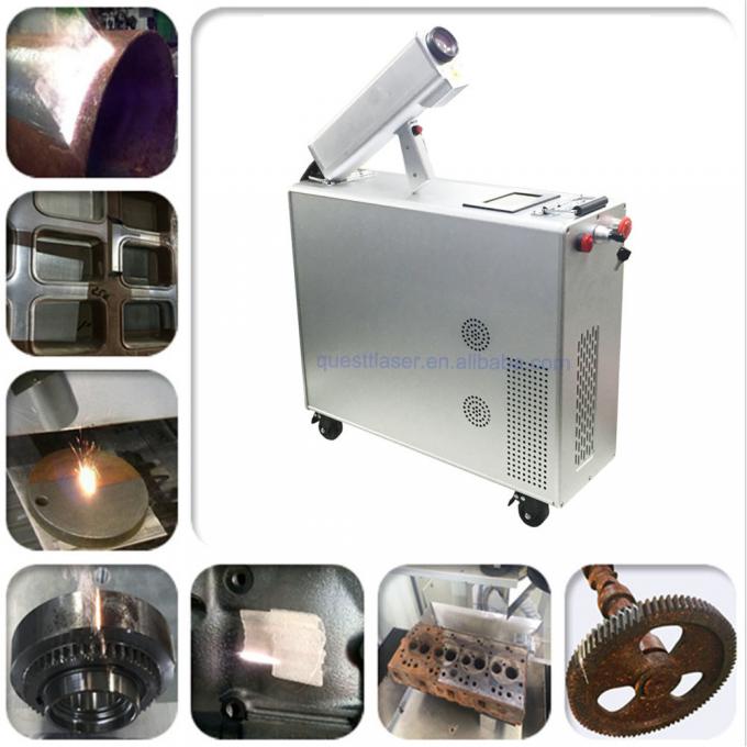 Automatic Derusting 100w Fiber Laser Paint Remover Machine Handheld