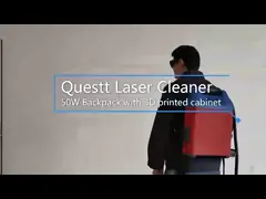 Car Boat Moto Bike Backpack Metal Laser Rust Removal Machine Mini 20w 50w 100w